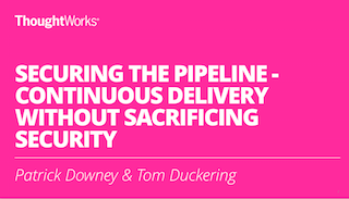 Securing the Pipeline - Continuous Delivery without sacrificing security Securing the Pipeline - Continuous Delivery without sacrificing security