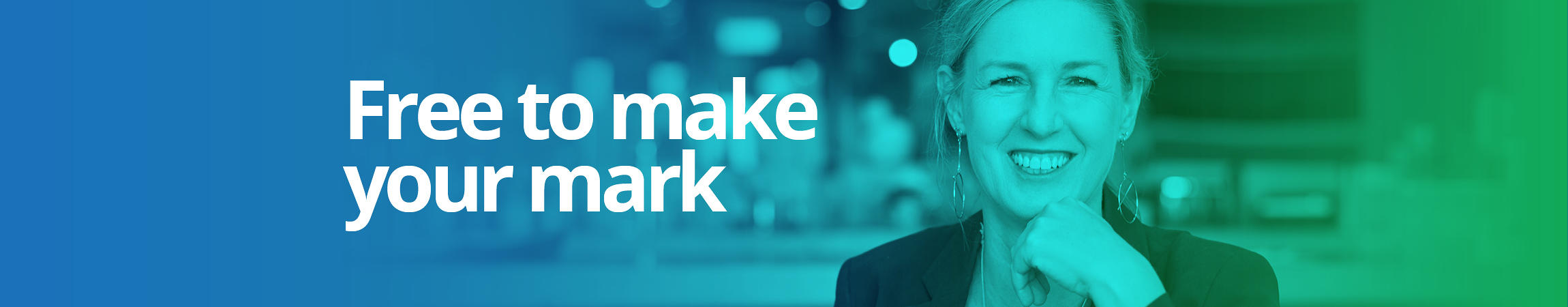 Free to make your mark
