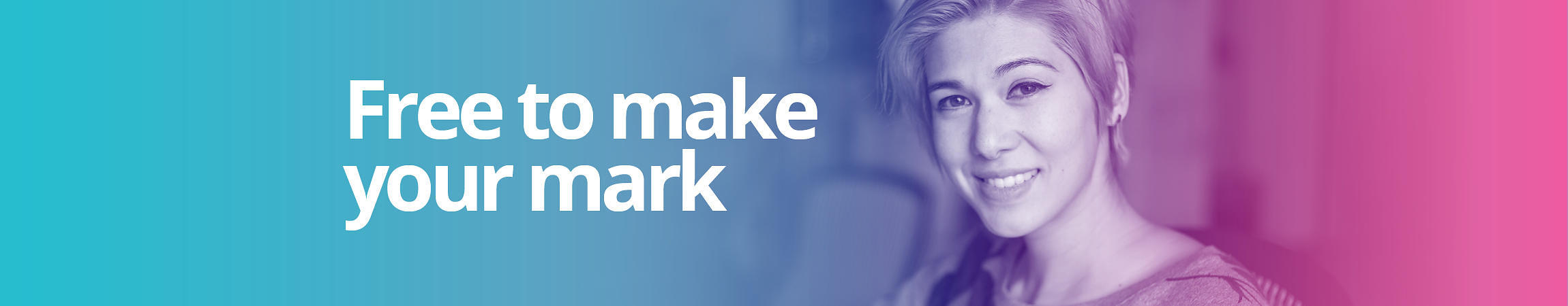 Free to make your mark