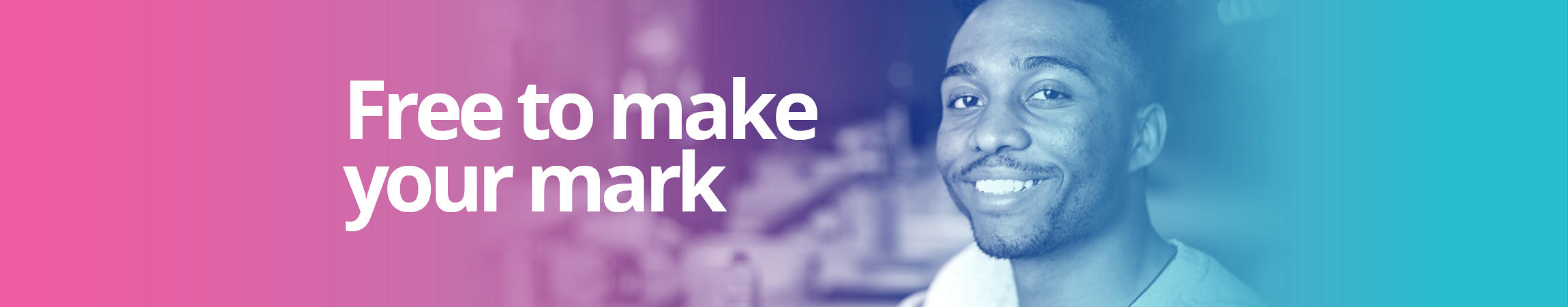 Free to make your mark