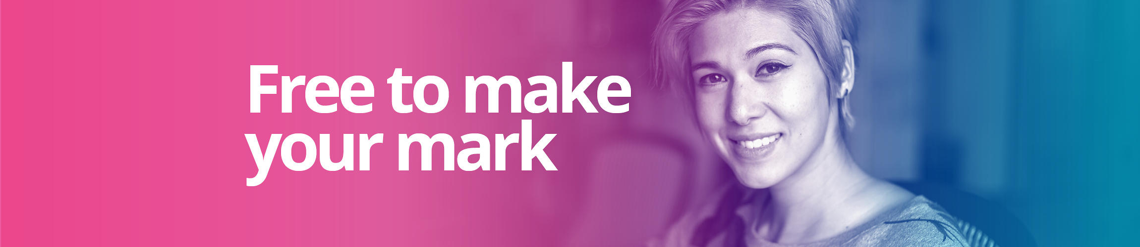 Free to make your mark
