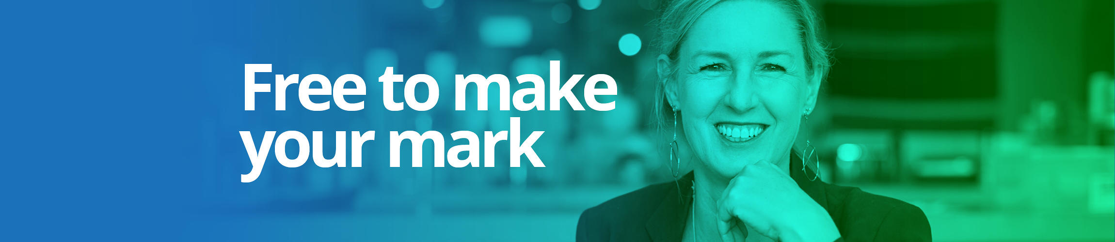 Free to make your mark