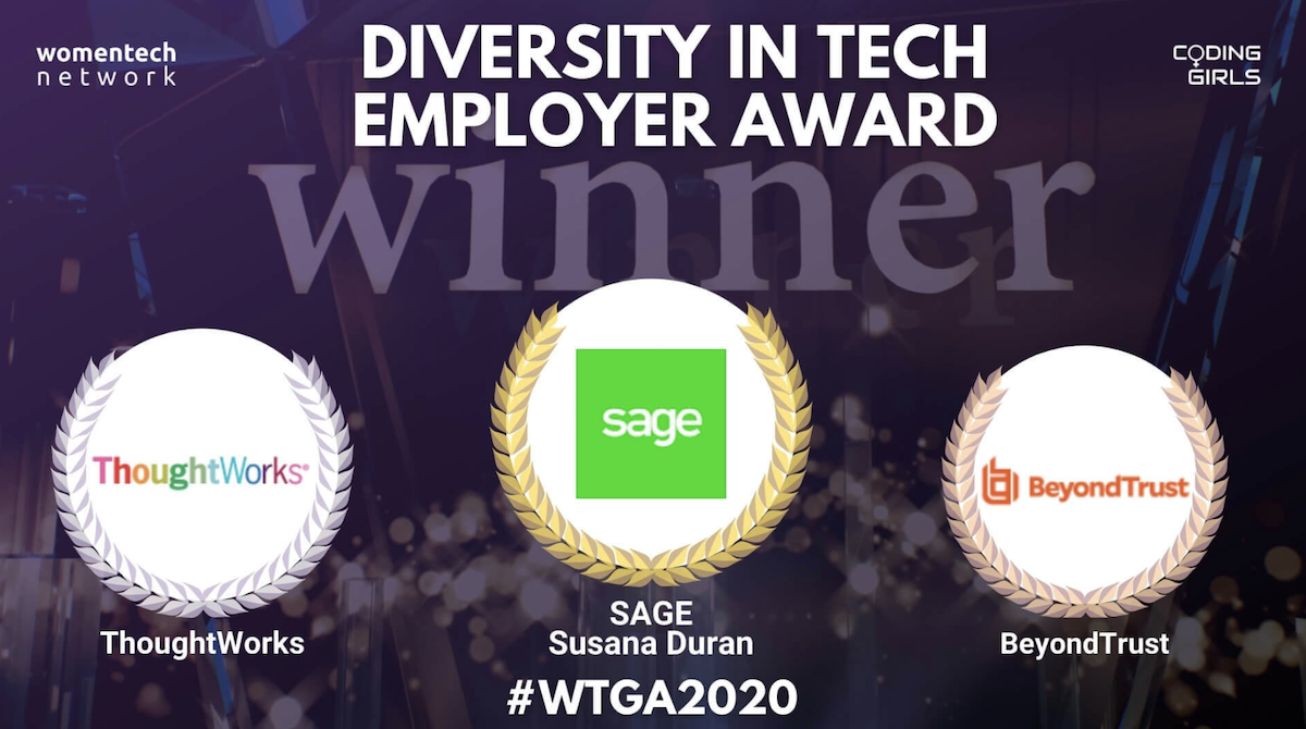 WomenTech Network honors ThoughtWorks with Diversity in Tech Employer of the Year Award - Vimarsana News